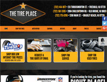 Tablet Screenshot of njtireplace.com